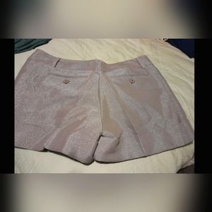 Silver Trendy Troser Shorts